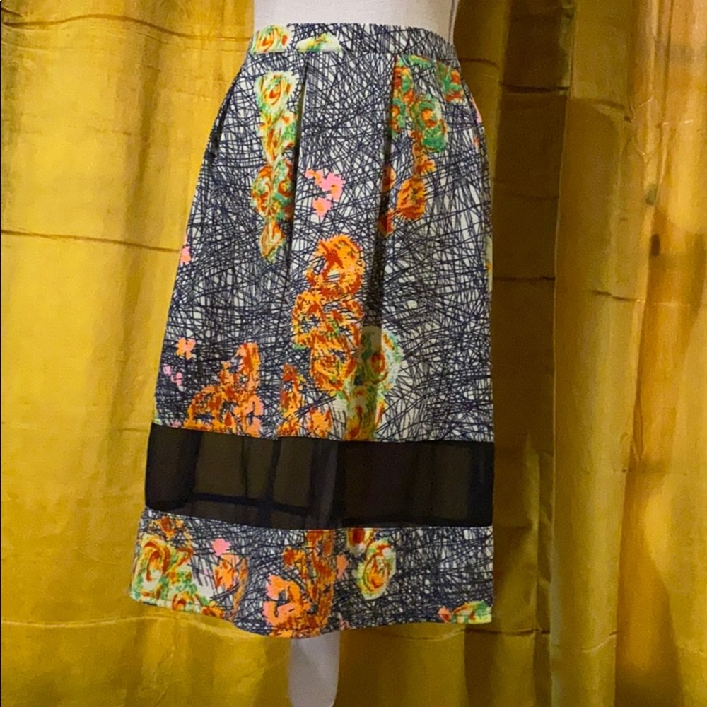 Sugar Lips Highwaisted Printed Skirt